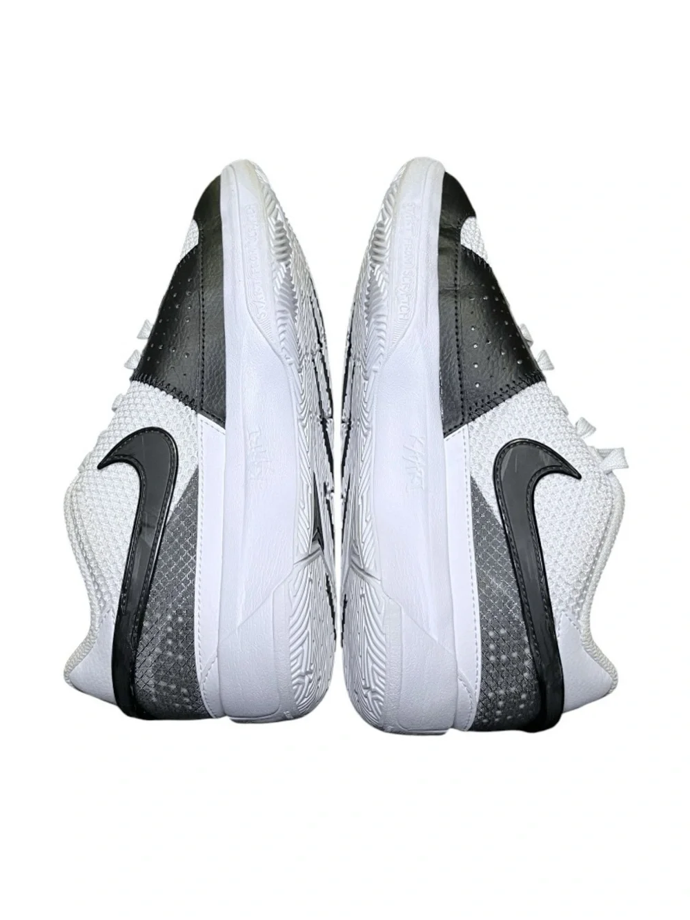 Nike Nike Ja 1 Scratch 2.0 White/Black Size 5.5Y